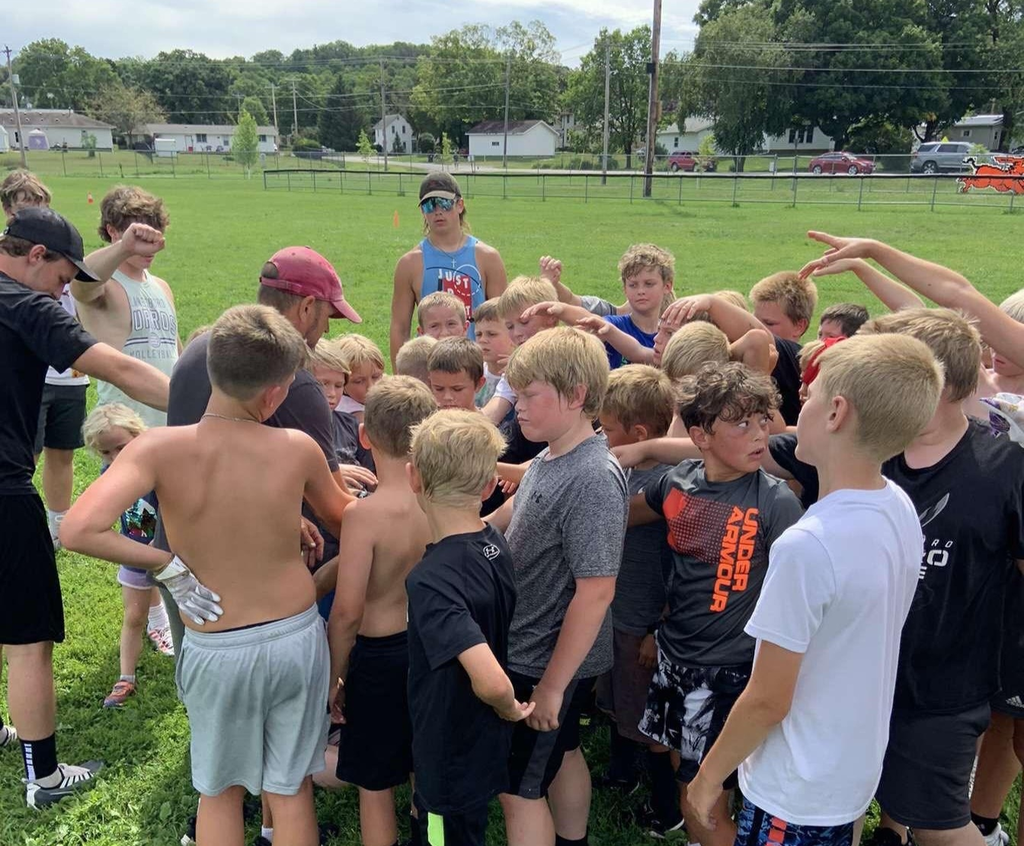 Youth Football Campers