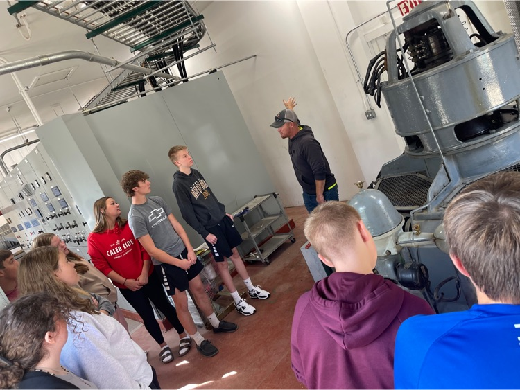 Learning about  how power is generated by water  